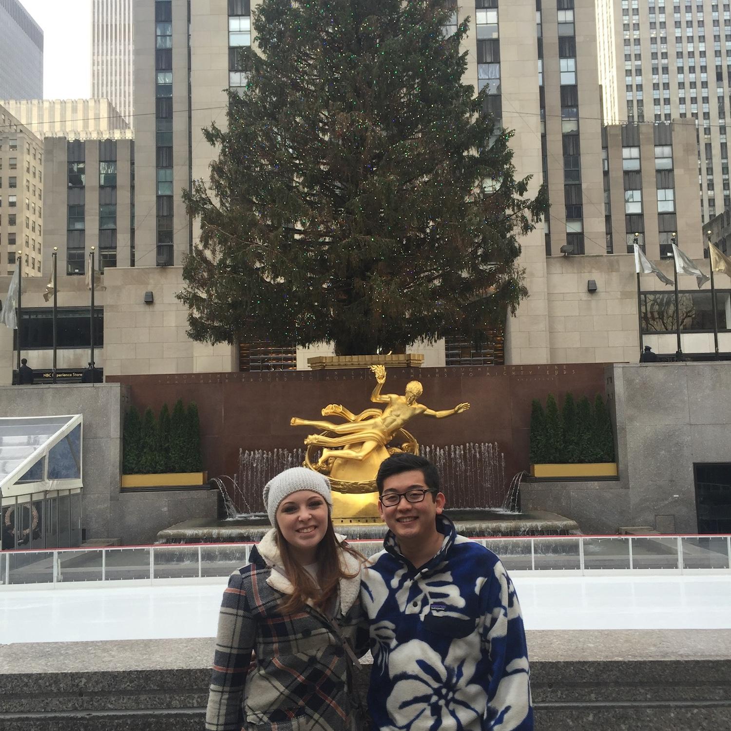 Our first trip to NYC! We looked at Michael's first apartment together.