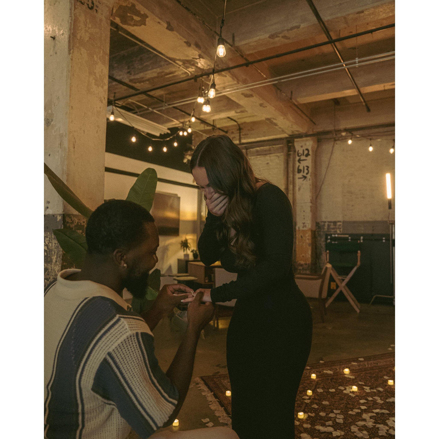 The day Brandon popped the question!