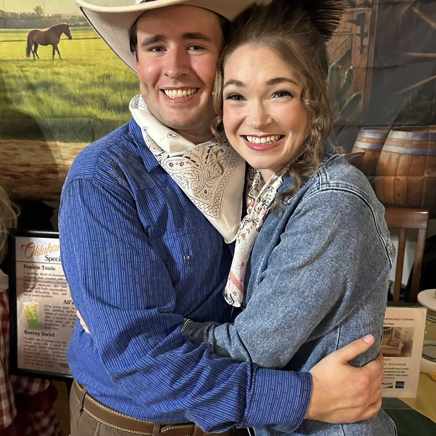 September 2025. Duck Creek Players production of Oklahoma! Probably our favorite shared memory.