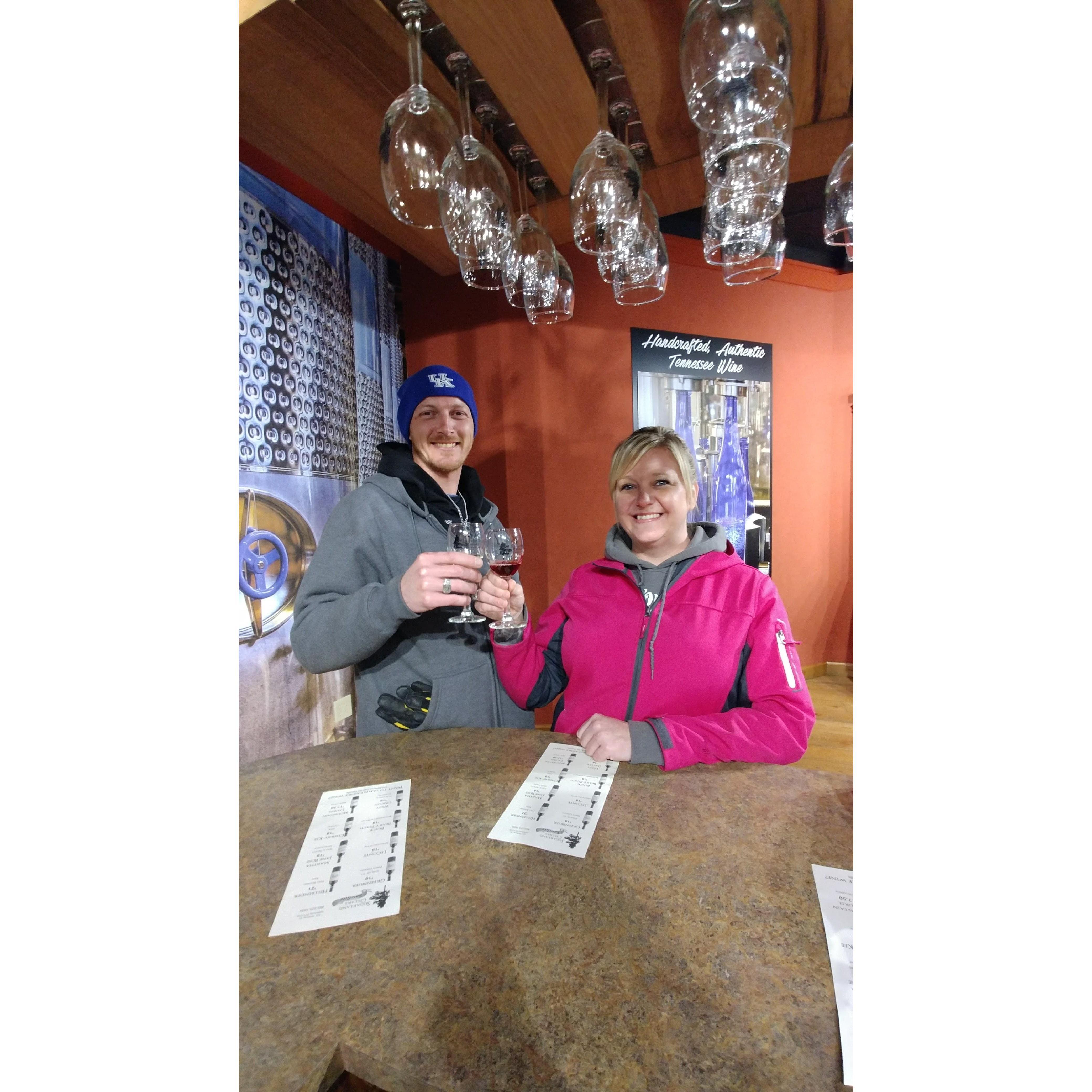 1 year anniversary 
Gatlinburg,TN