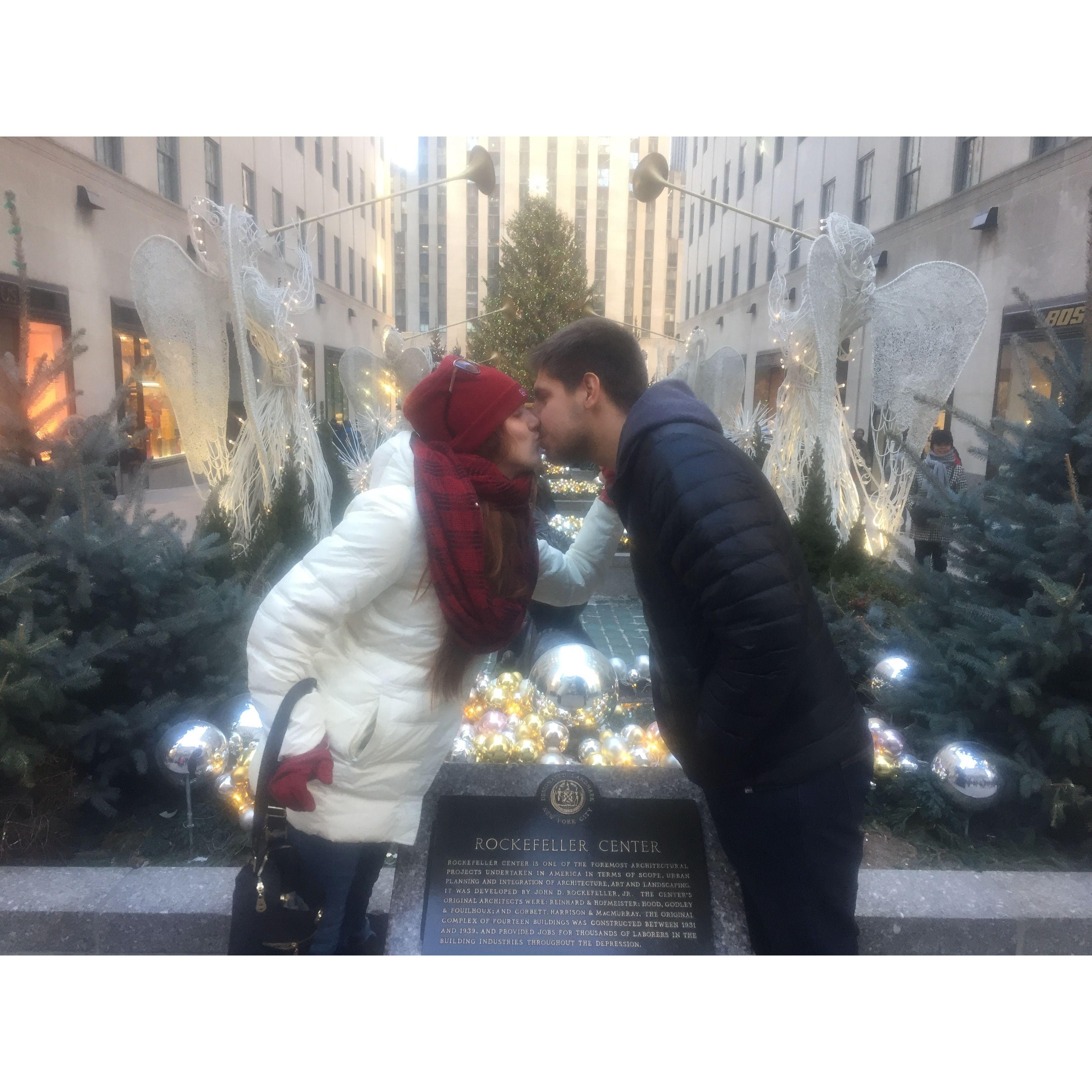 Rockefeller Center, New Year's 2018