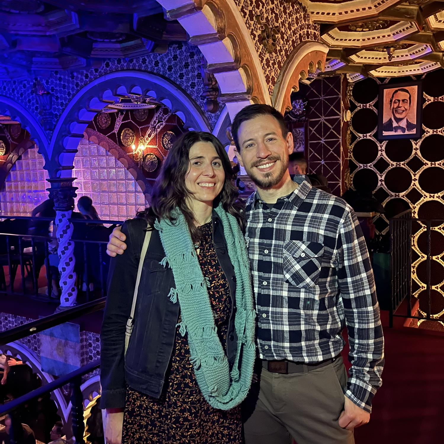 The night we went salsa dancing at Tango Del Rey, a cool spanish-palace themed place in San Diego.