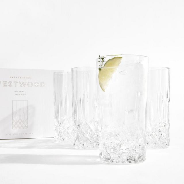 Westwood High Ball Glasses, Set of 4