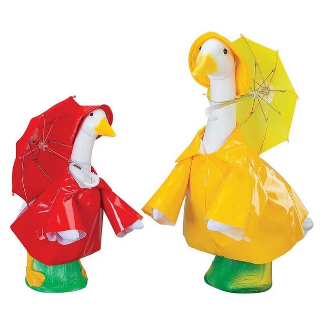 Fox Valley Traders Gaggleville Raincoat Large & Baby Outfits Bundle