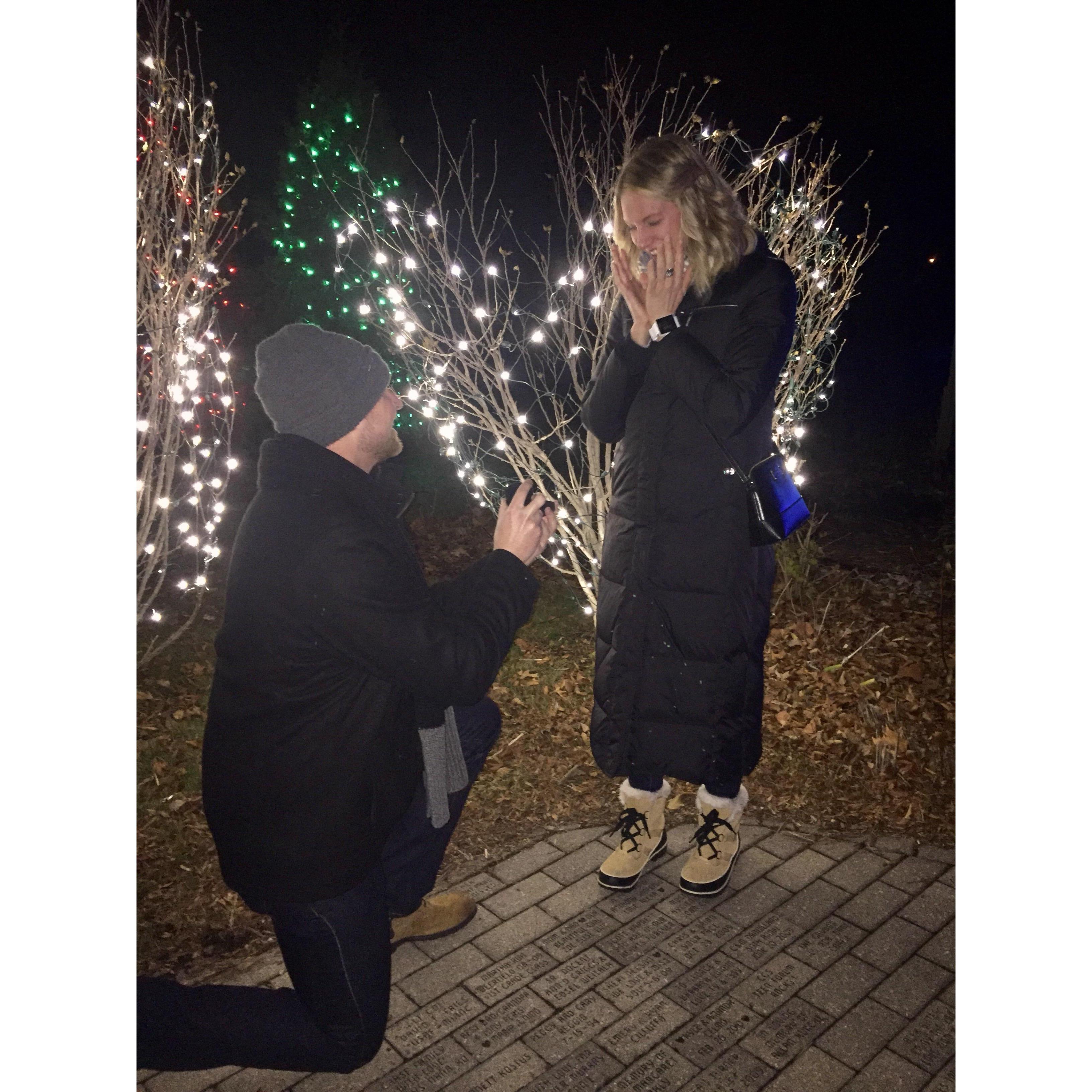 In the moment of our Engagement!!