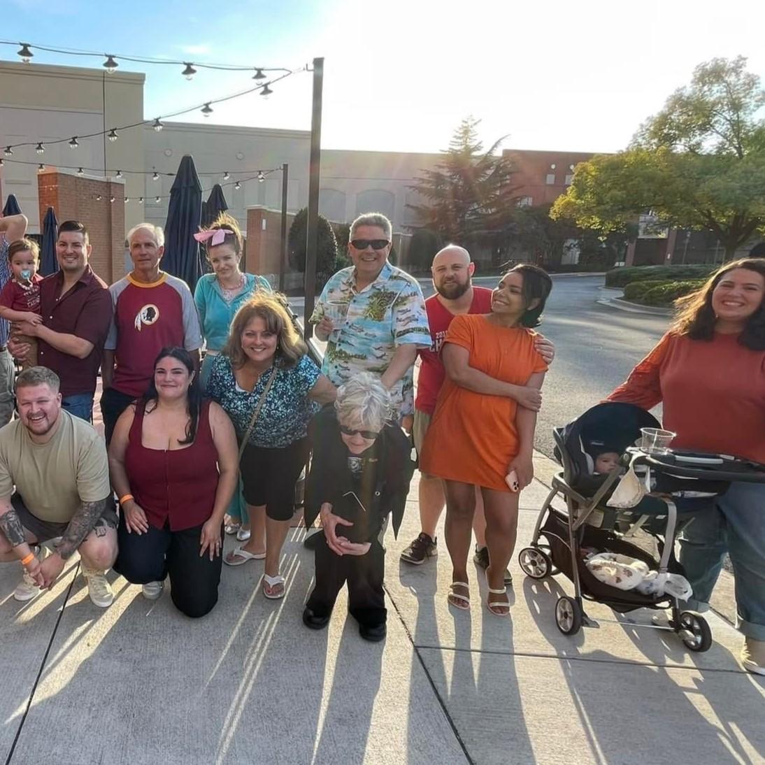 a few Southees gathered at a beer arcade in Richmond for an afternoon before taking over the hotel lobby