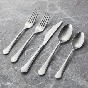 York Satin 20-Piece Flatware Set