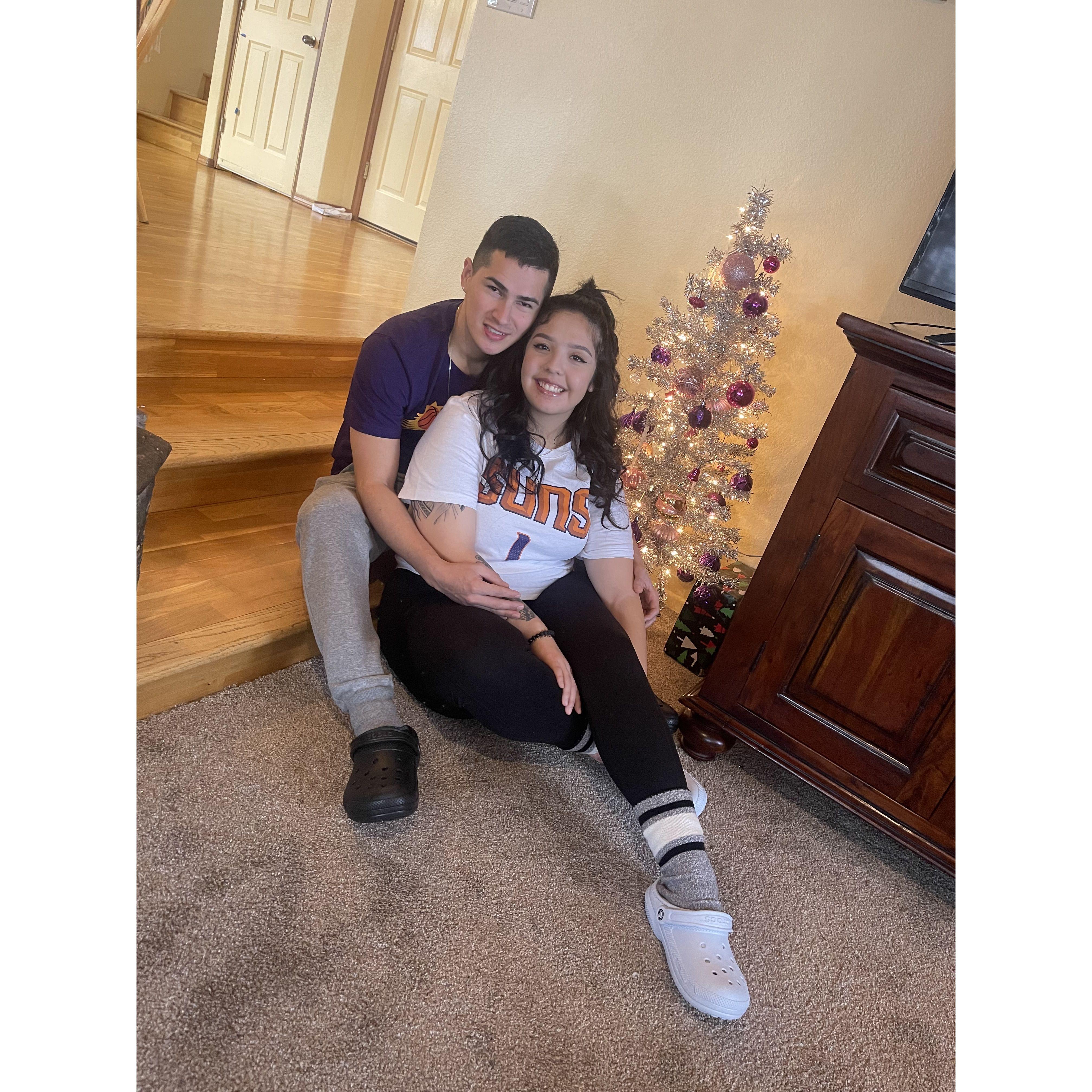 Our second Christmas together!
Nuestra segunda Navidad juntos!