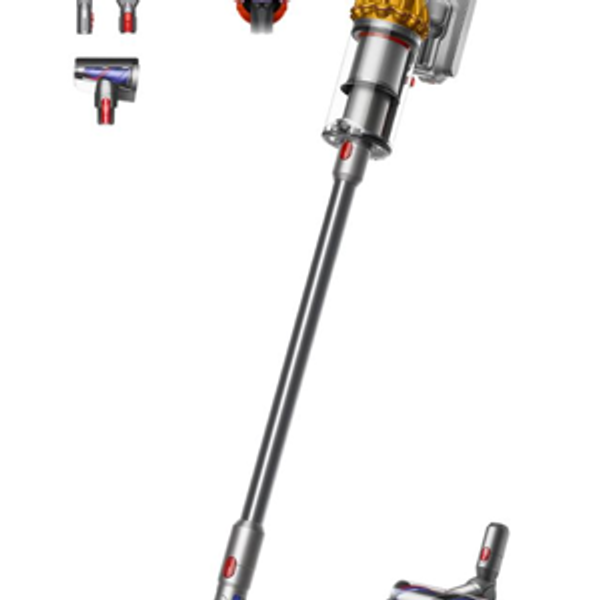 Dyson V15 Detect vacuum (Yellow/Iron)