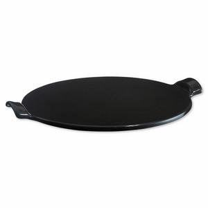 Emile Henry 14 1/2-Inch Round Pizza Stone in Black