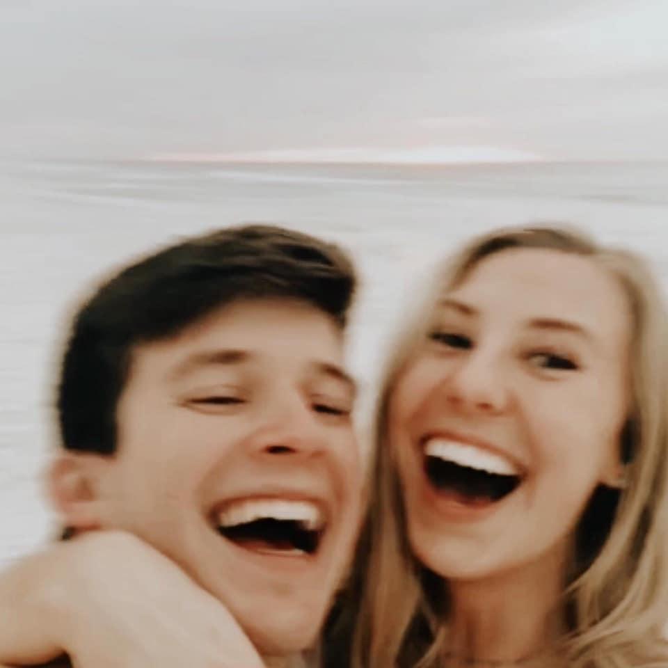 Big smiles showing exactly how we feel about each other. Spring break trip round THREE.