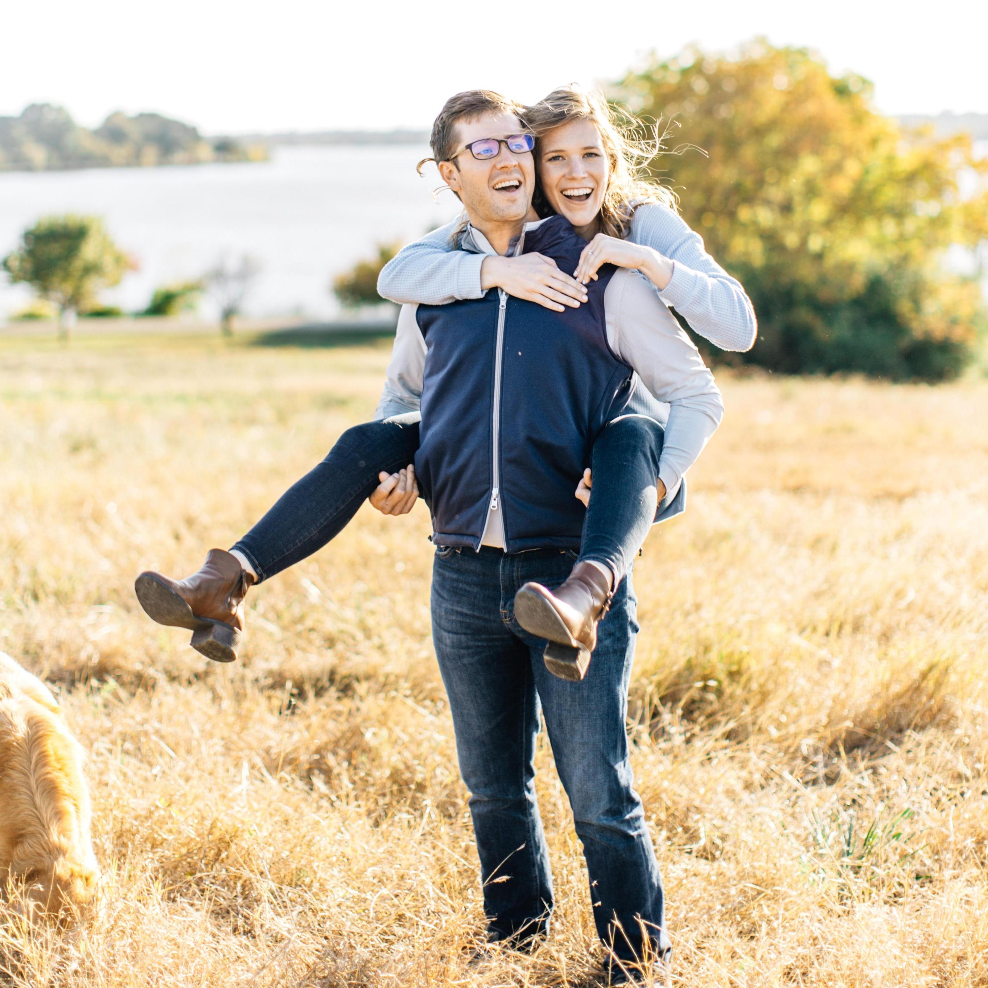 Having some engagement shoot fun :)