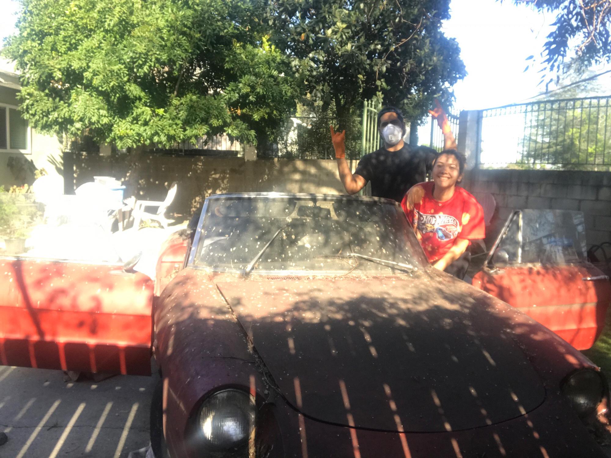 Eddie working on Nonno’s Alpha 🥰