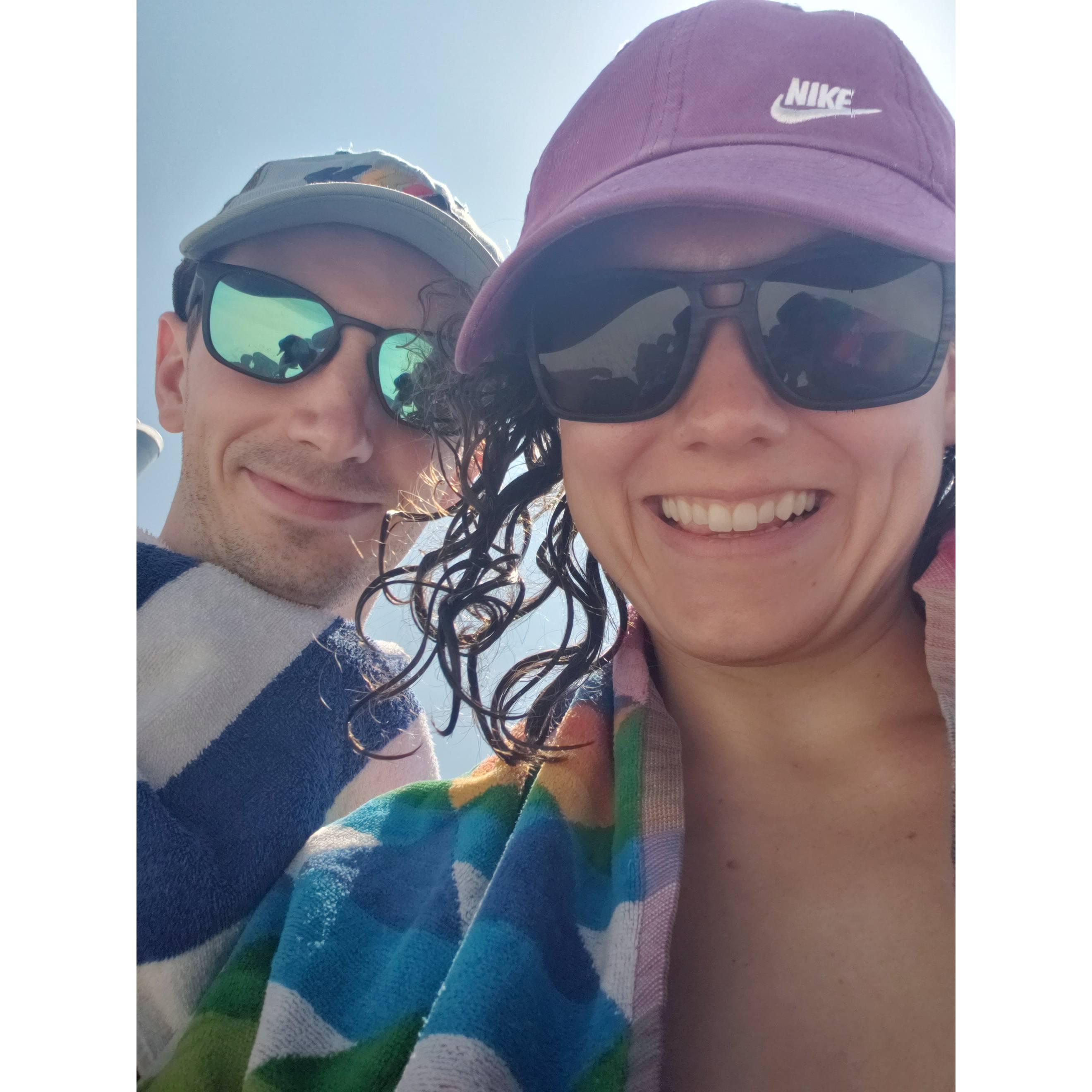 May 4th, 2021- Beaufort, SC- Jill and Matthew's first vacation together before Jill started PT school