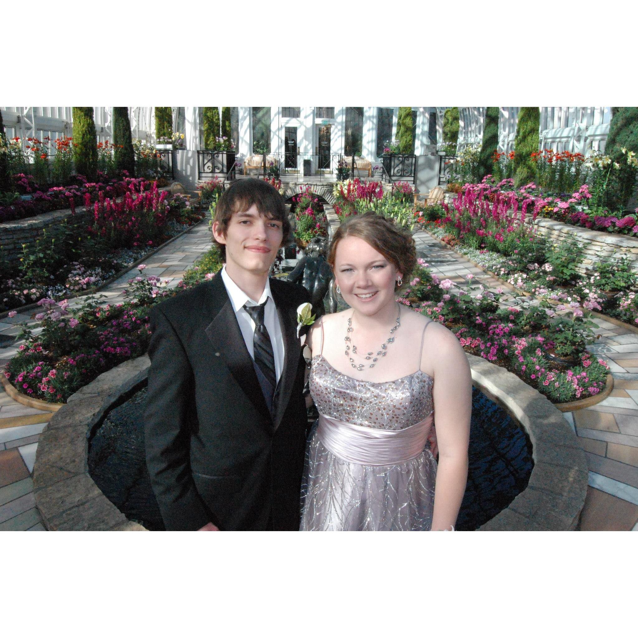 Junior Prom in 2013: Tom asked Tori to be his girlfriend that night.