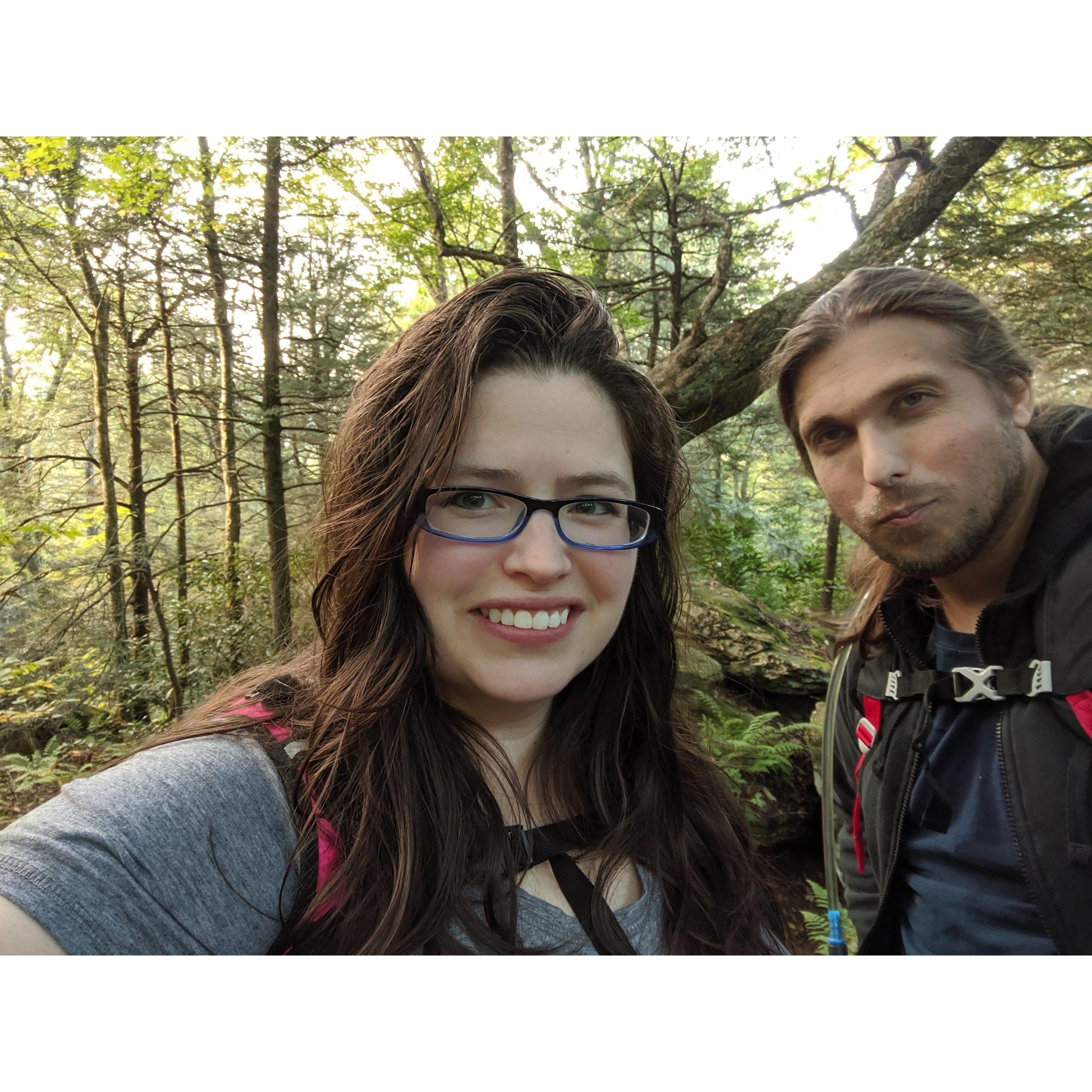 Flat Rock Loop Hike, Linville NC