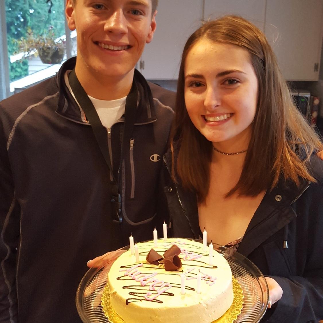 Audrey's 17th birthday