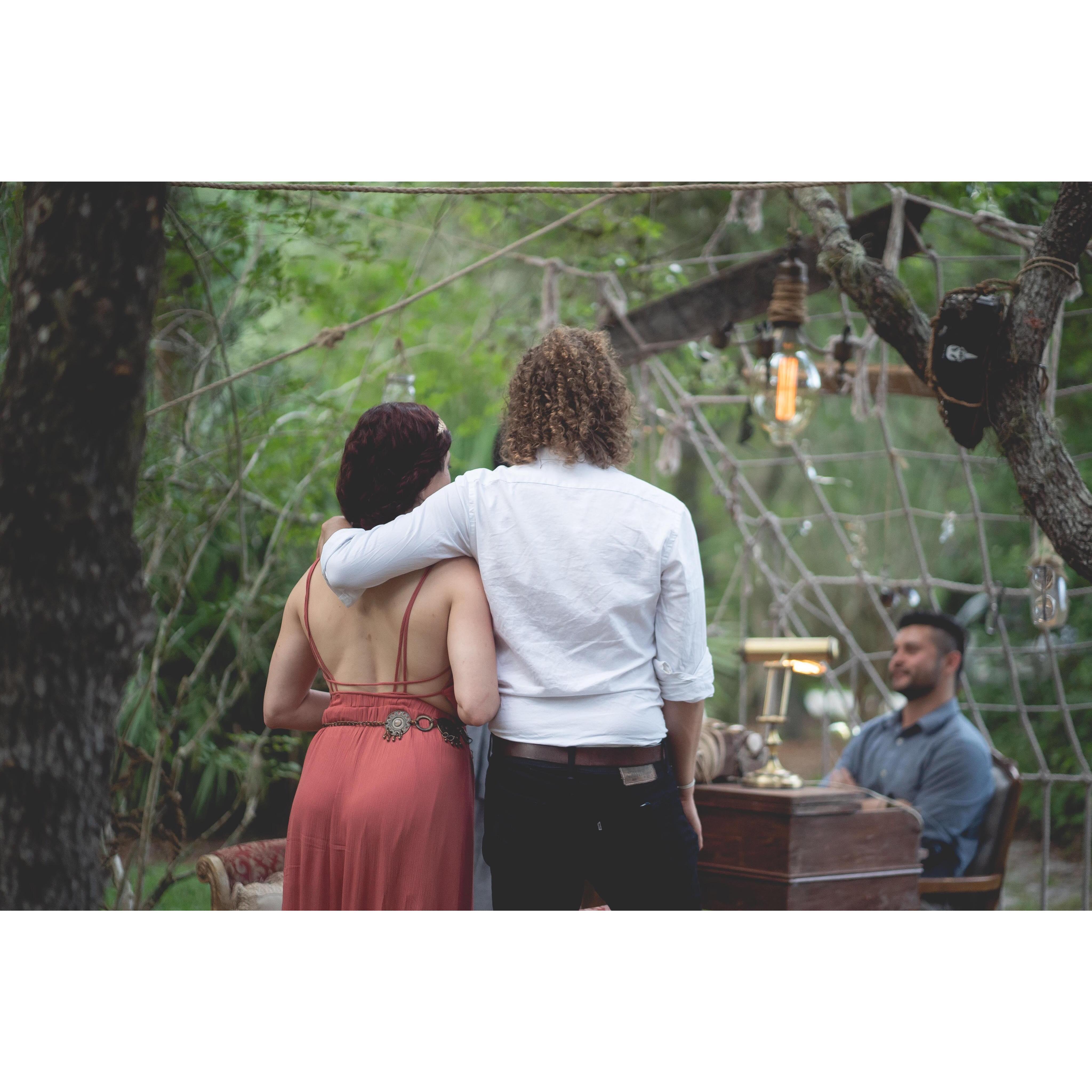 Waiting for our love poem (2019) Kaley and Leo's wedding.