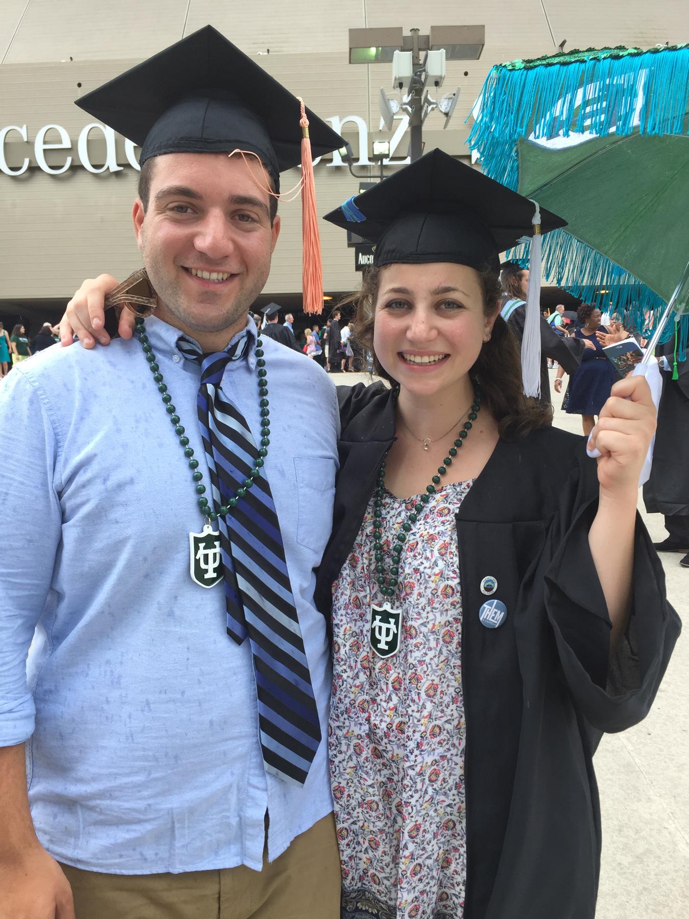 Tulane Graduation 2015!!! We were such babies!