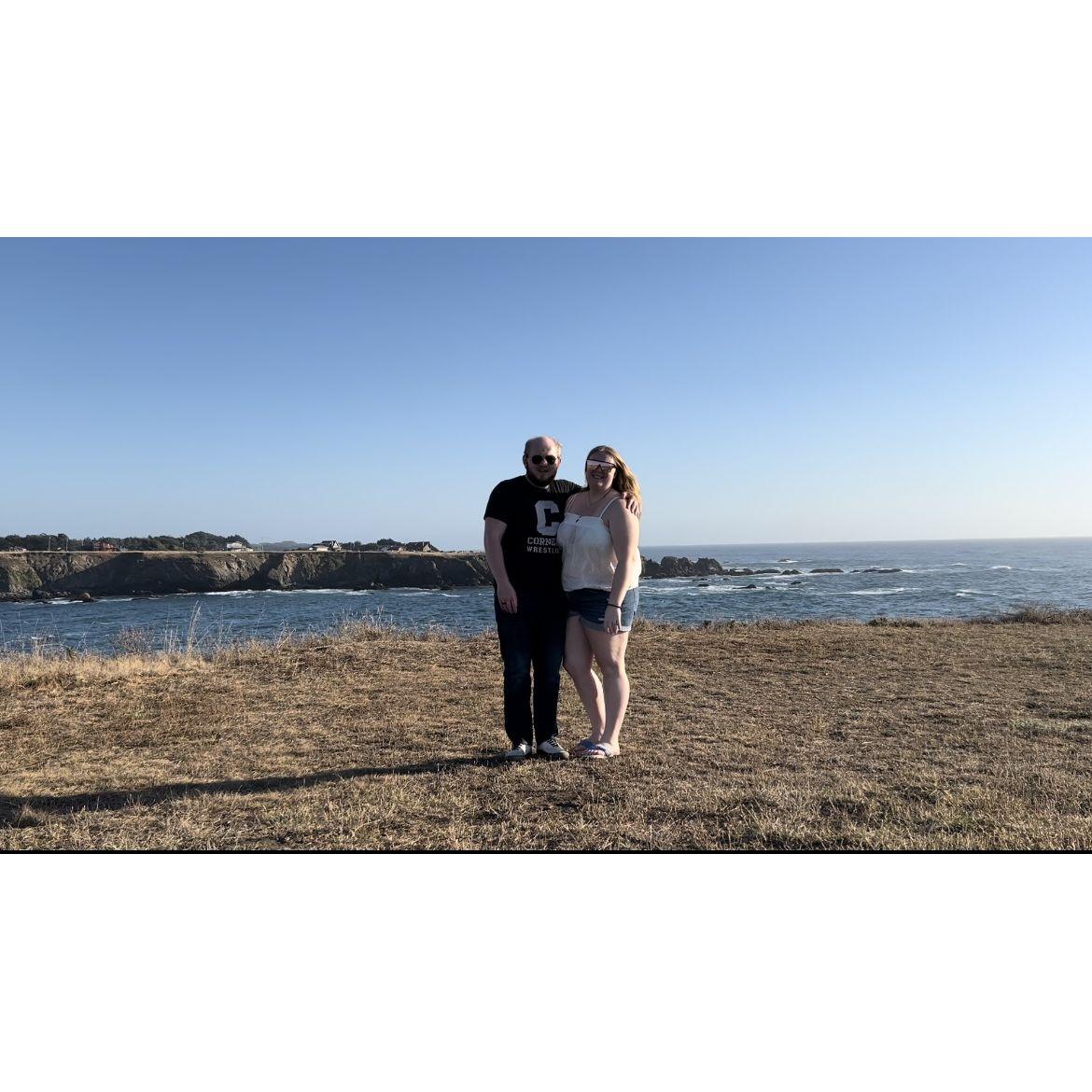Our second trip to Fort Bragg when we got engaged