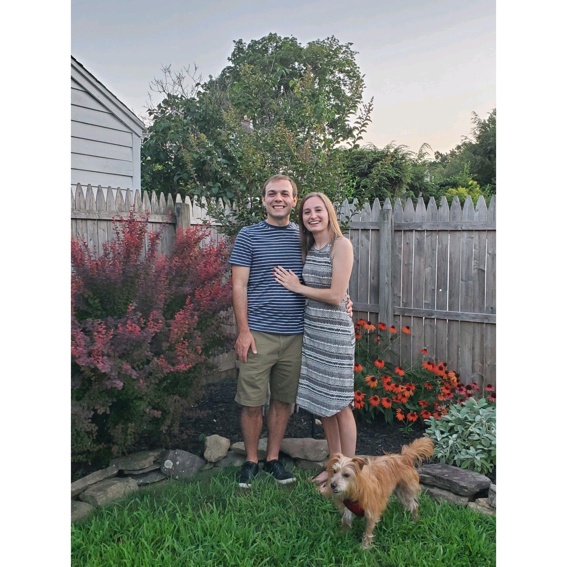 July 13, 2020 - our engagement day!