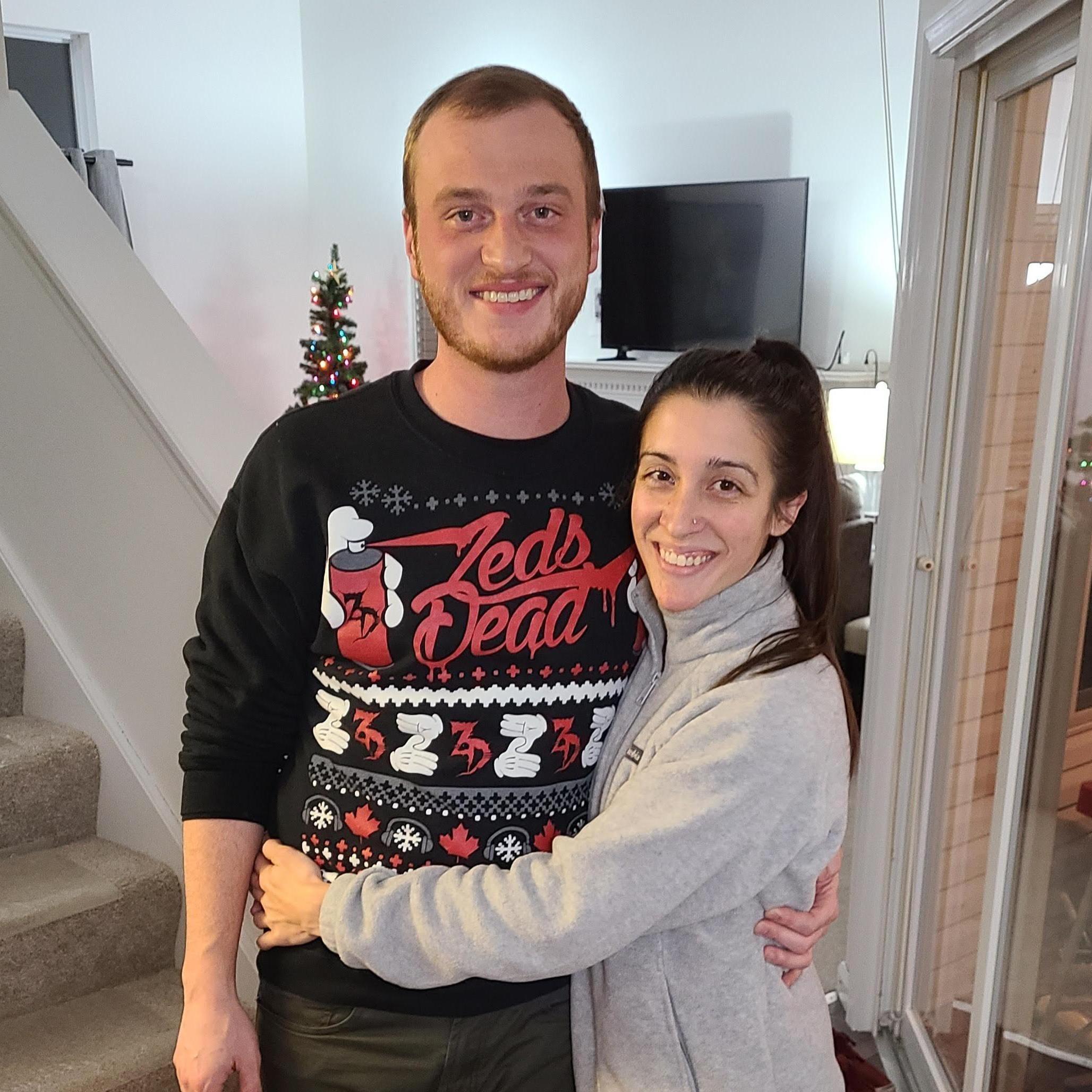 Christmas eve at Zach's new house for Tyler's 30th birthday! Covid kept us inside this year.