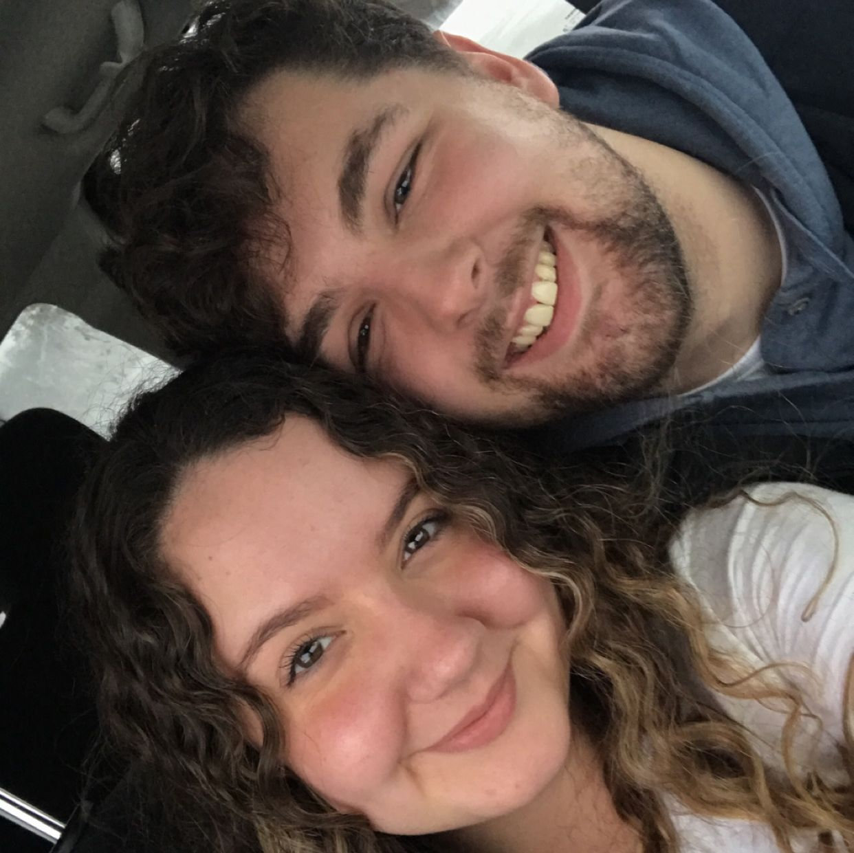 This is the first photo we have together as boyfriend and girlfriend January 13th 2021!