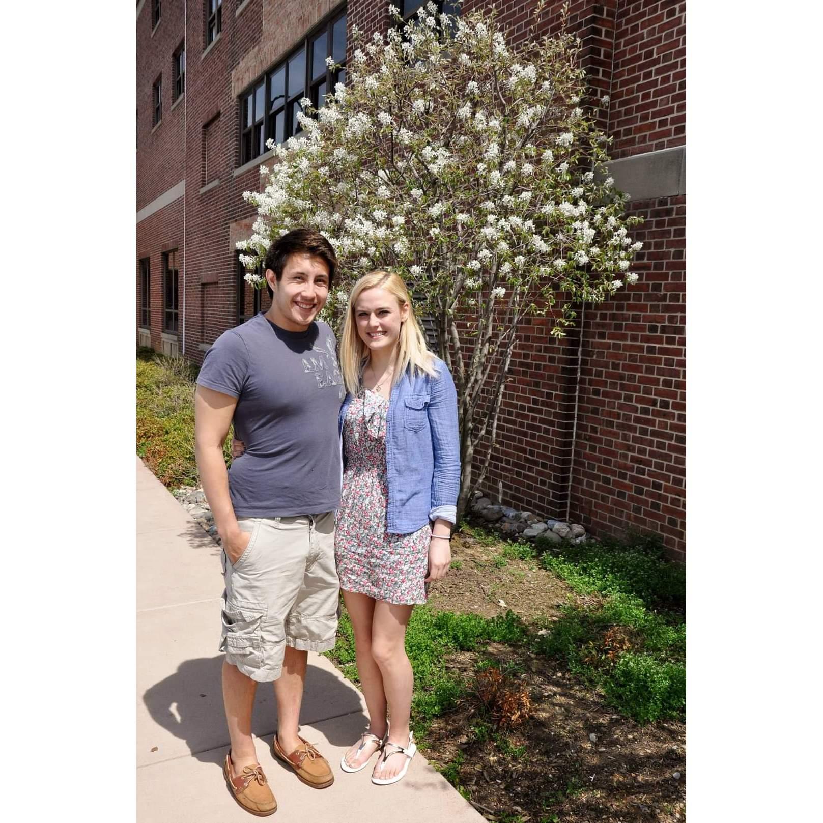 Our first picture together! -04.19.15