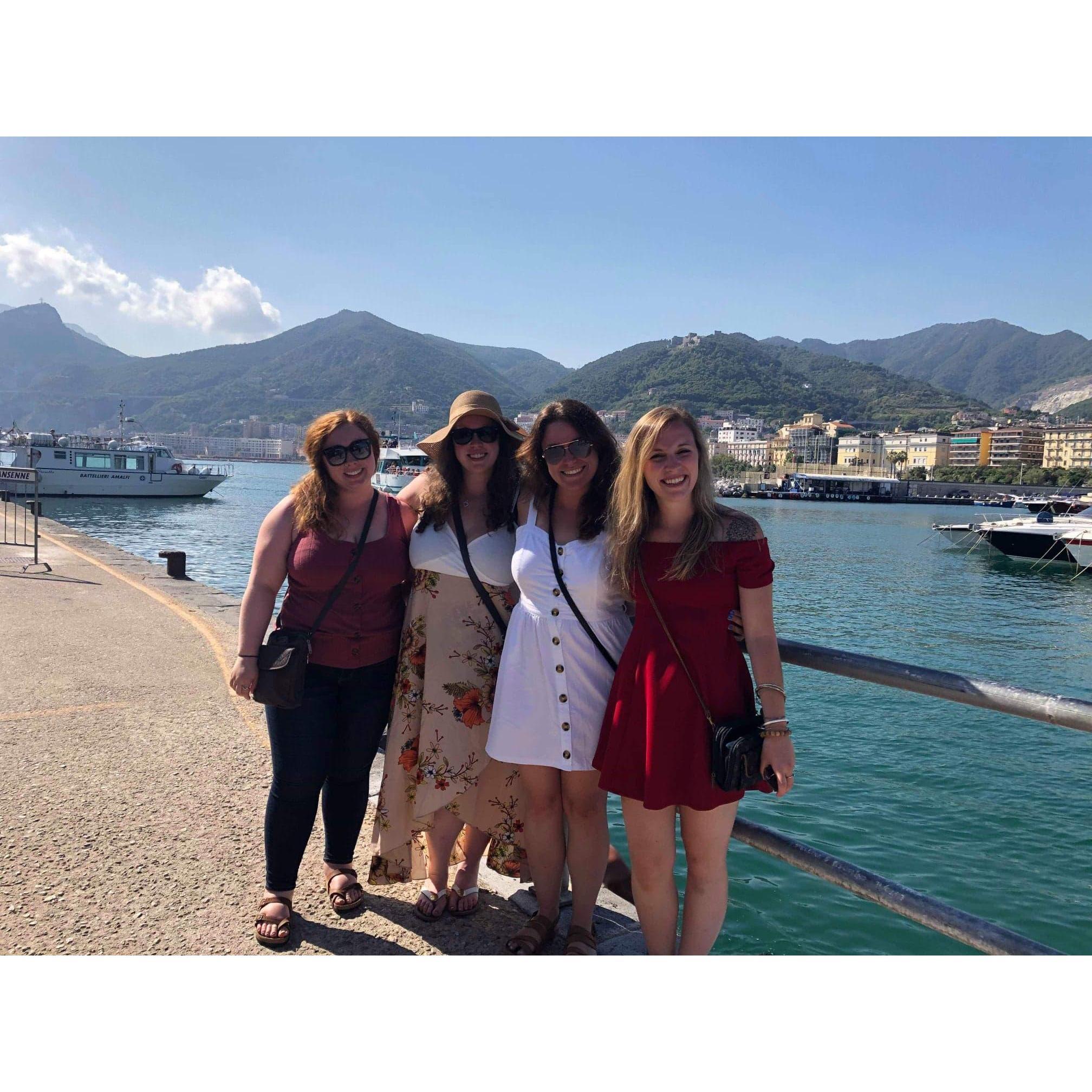 Liana, Katie, Jessi, and Amanda in Greece 2019!
