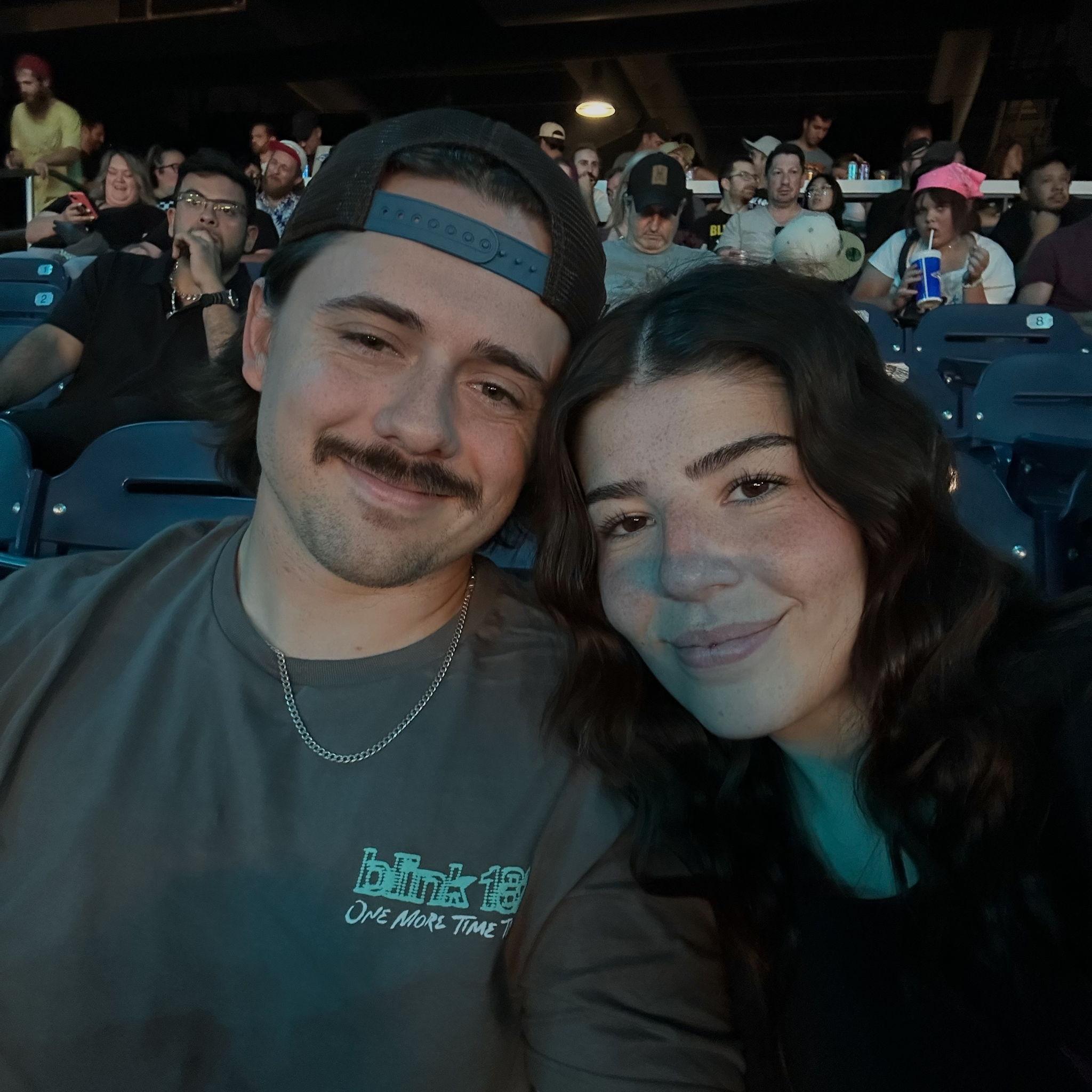 our second blink 182 concert