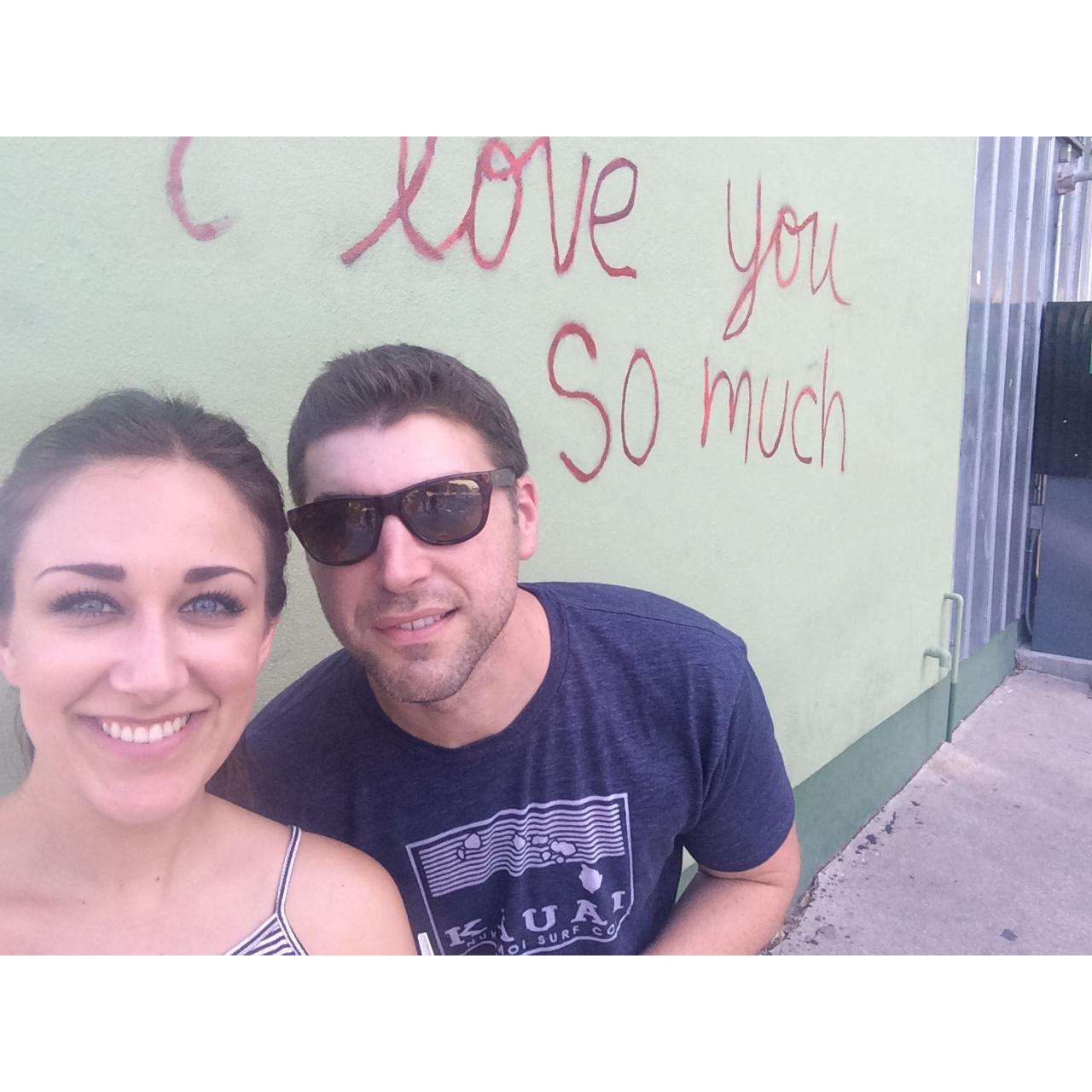 First trip to Austin, when we decided to move there, 2016