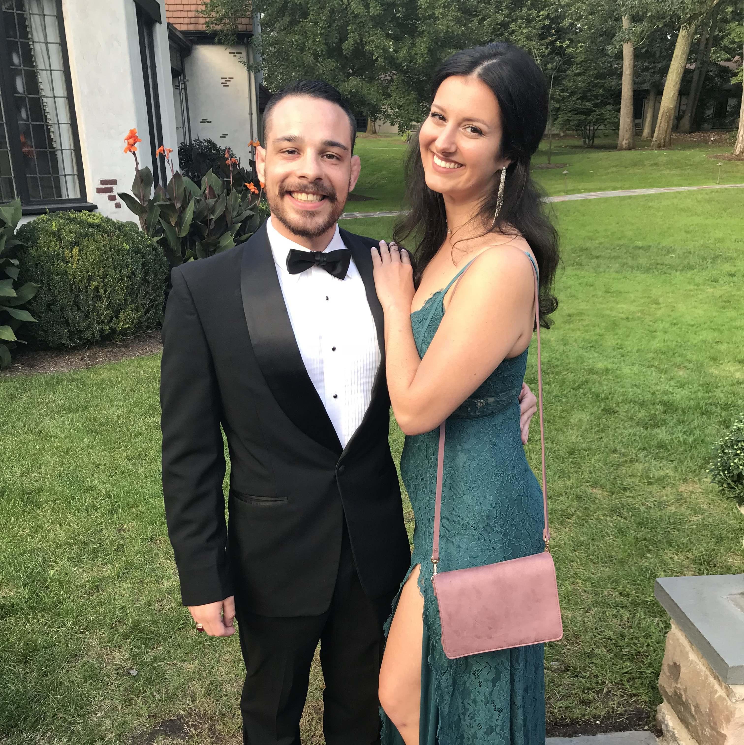 Their first wedding together was Kat's cousin, Amanda's wedding and Joe got to meet the Colletti Fam!