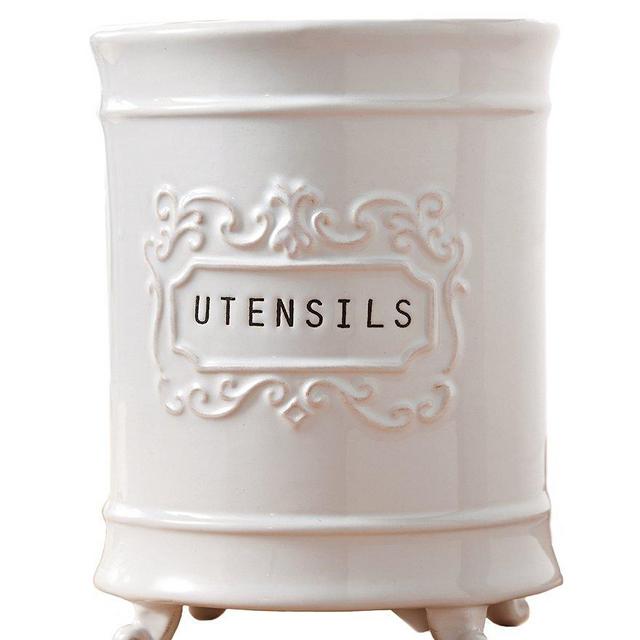 Mud Pie Circa Ceramic Utensil Holder