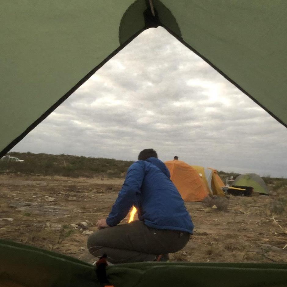 Make man make fire
(West Texas, Continental Ranch Round-Up)