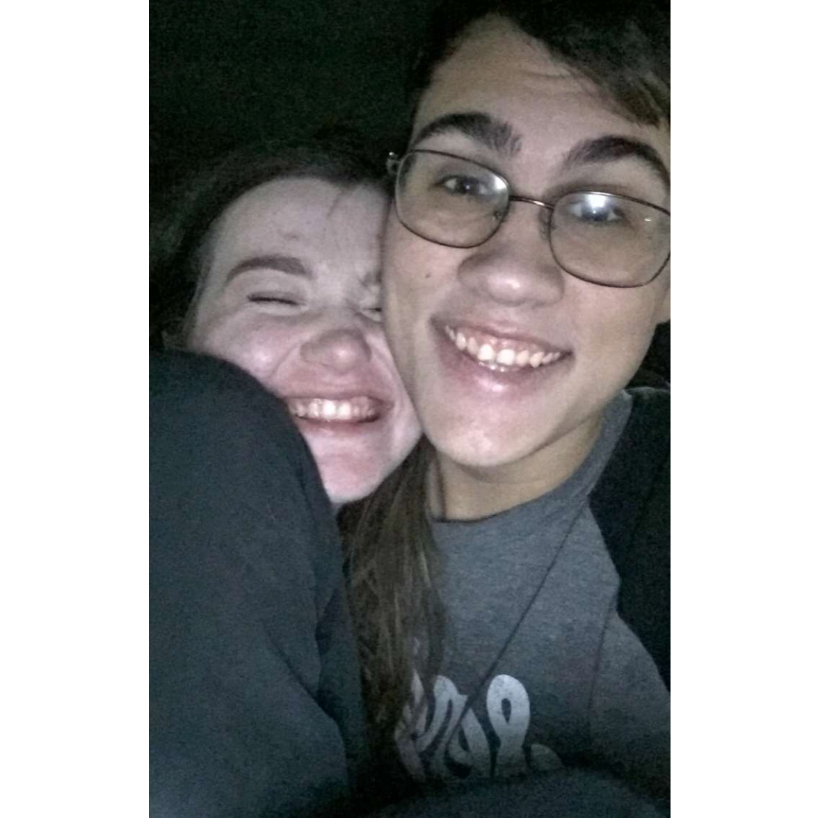 Our first picture together.