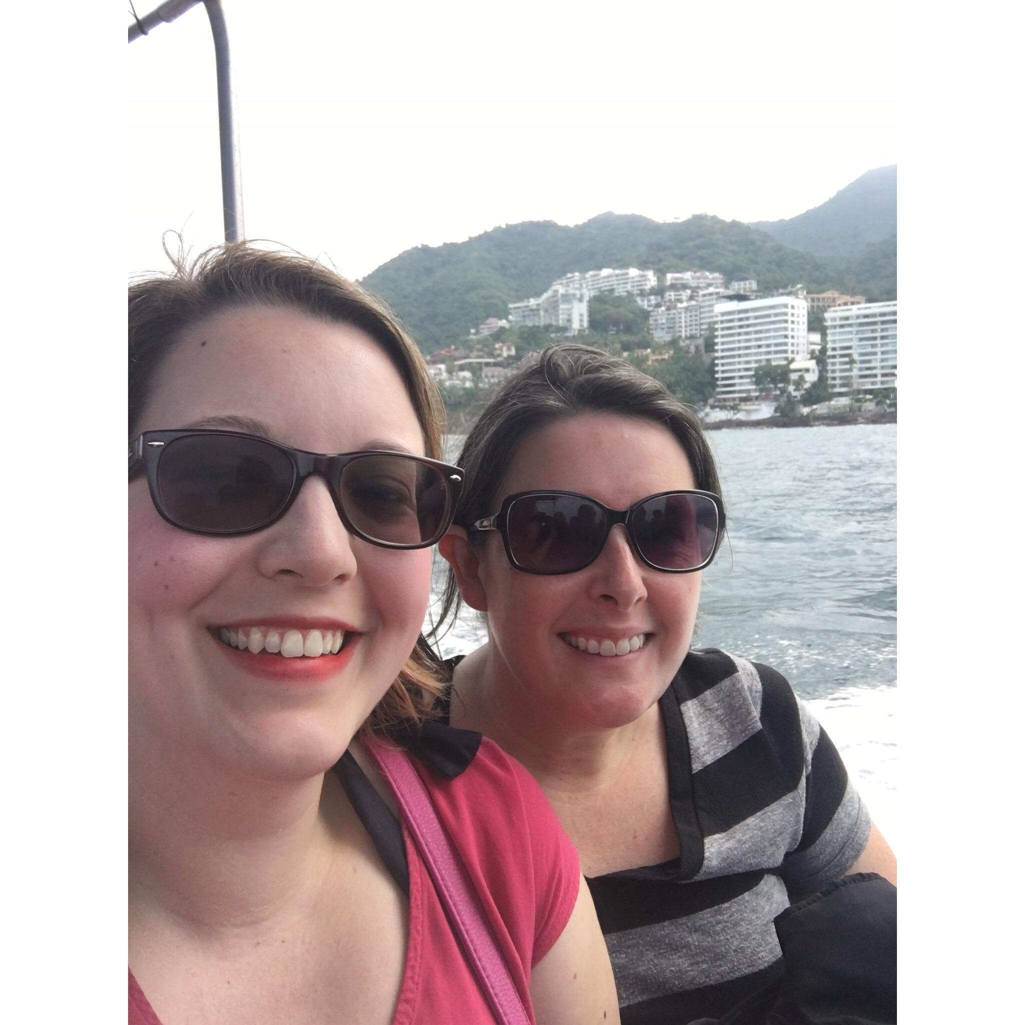 In Mexico, on our way to Yelapa