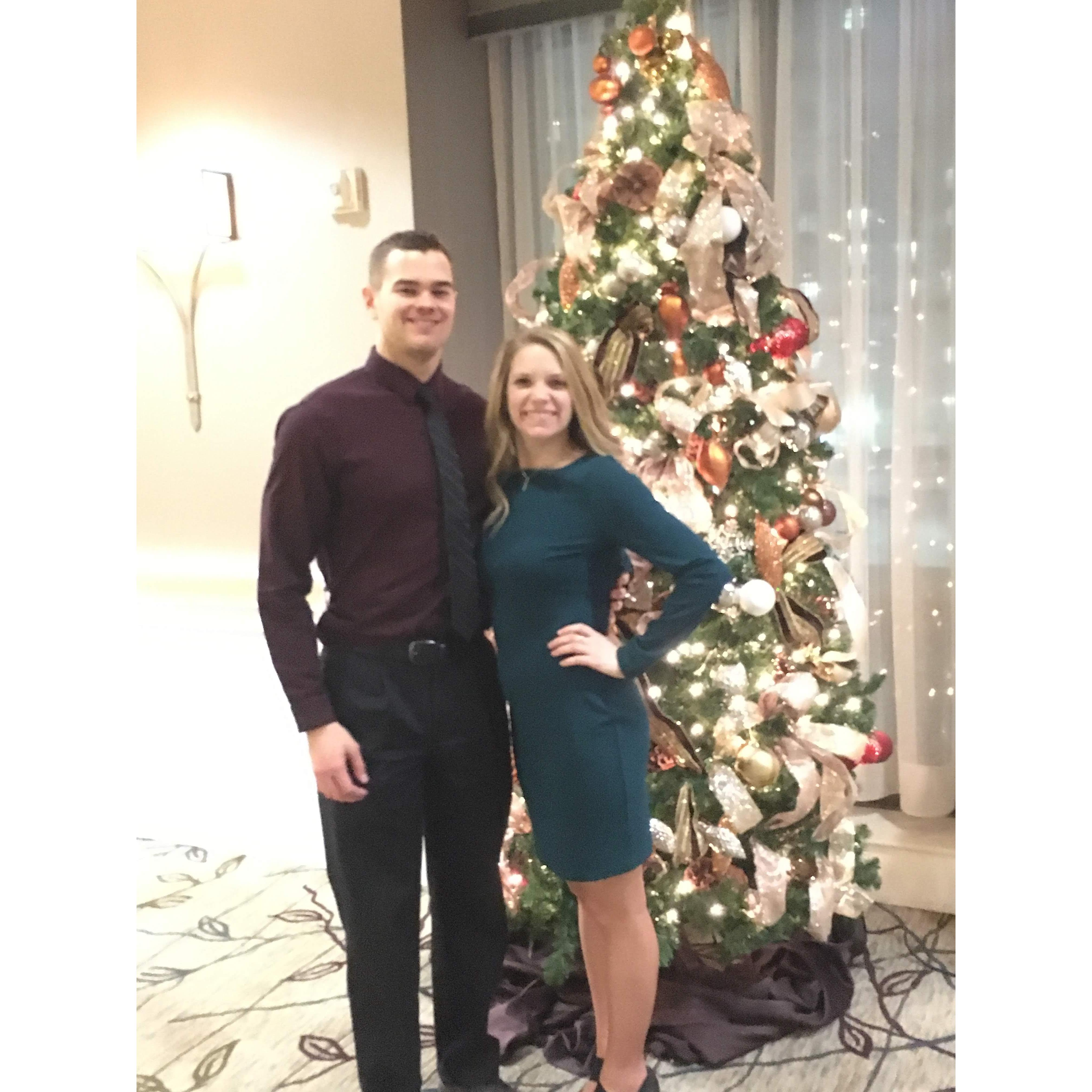 First Baker Tilly Holiday party together, 2018