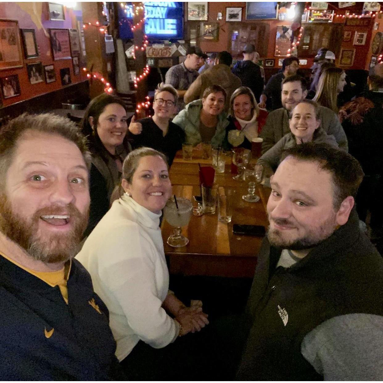 11.29.19 First Bolt family Thanksgiving for Montgomery. Trip to Crockett's was in store.