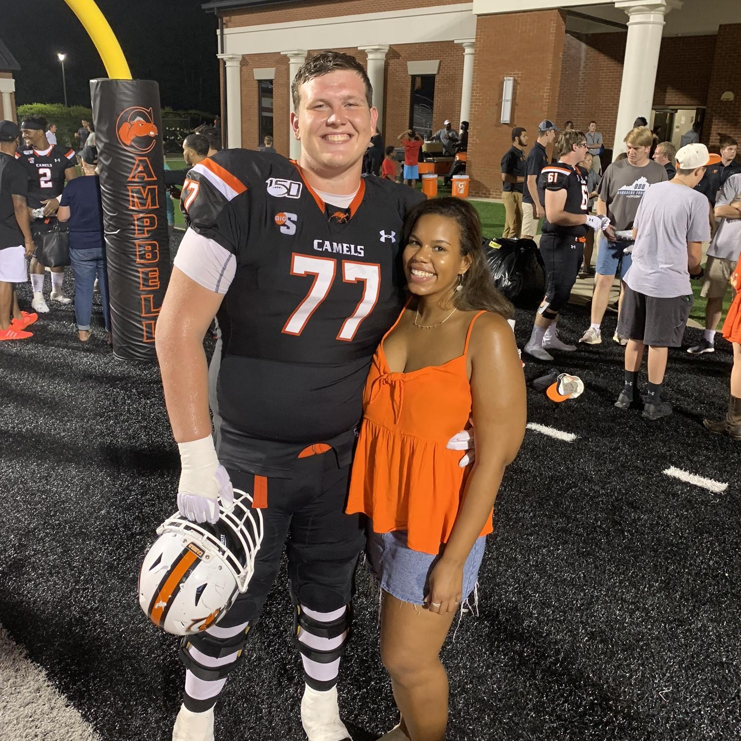 First of MANY Campbell football games! (Sept 2019)