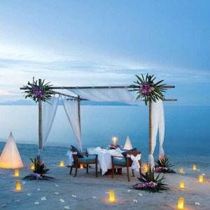 Cena romantica frente al mar Phuket