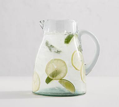 Santino Recycled Glass Pitcher