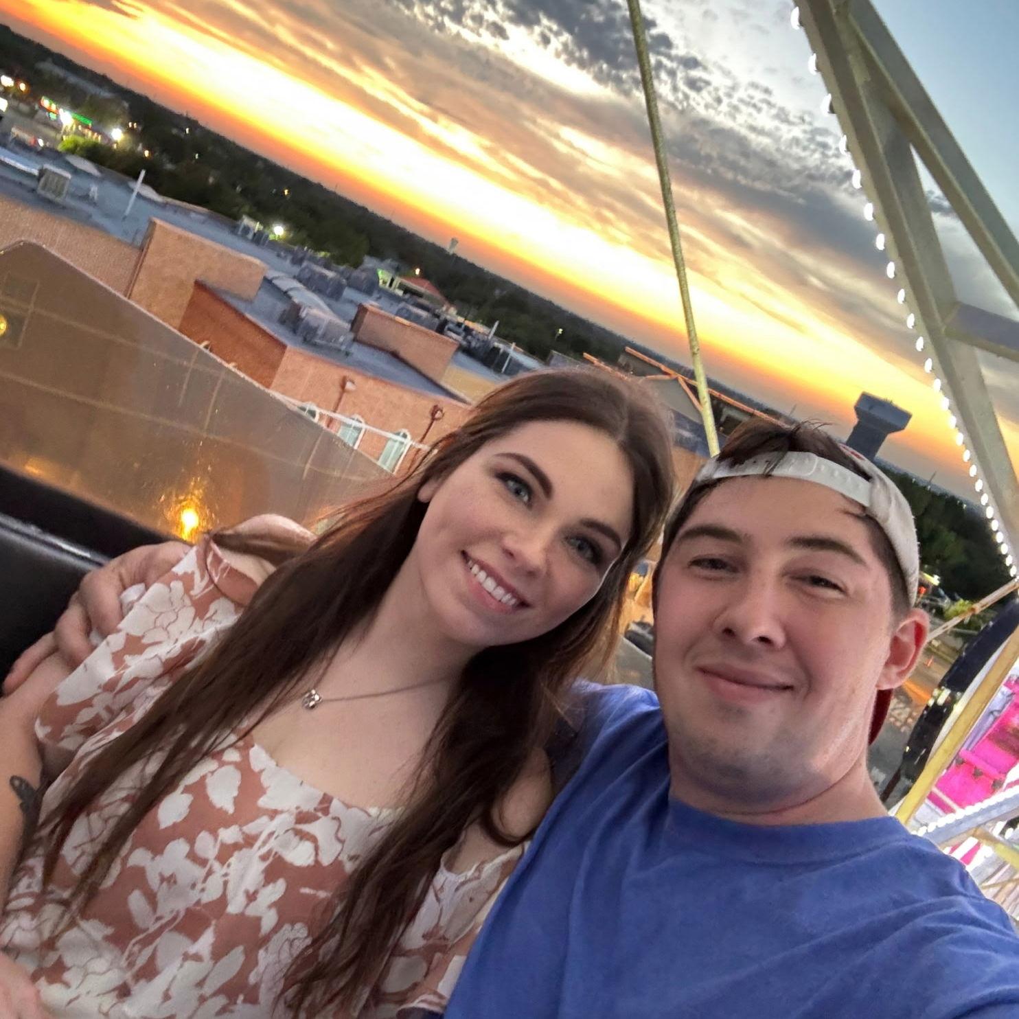 On the Ferris Wheel at Grapefest