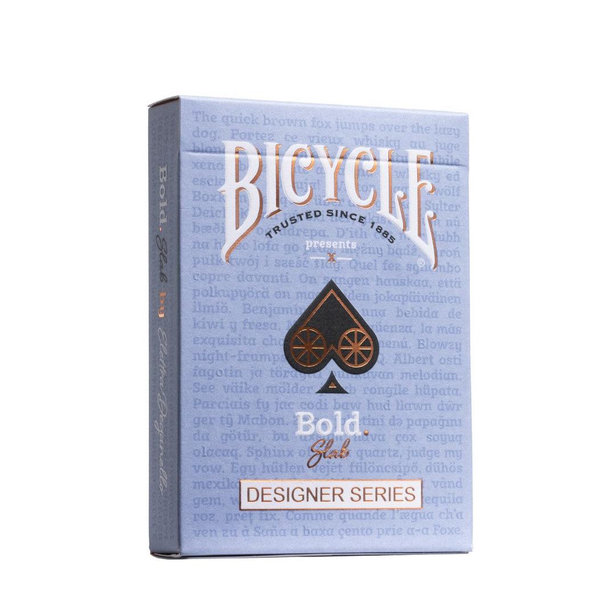 Designer Series: Bold Slab Playing Cards by Elettra Deganello