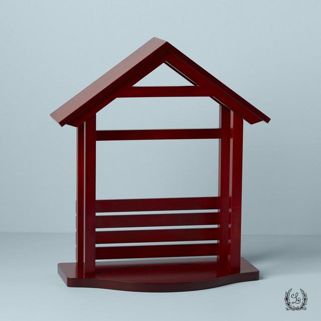 First Blessing Nativity™ Wood Créche