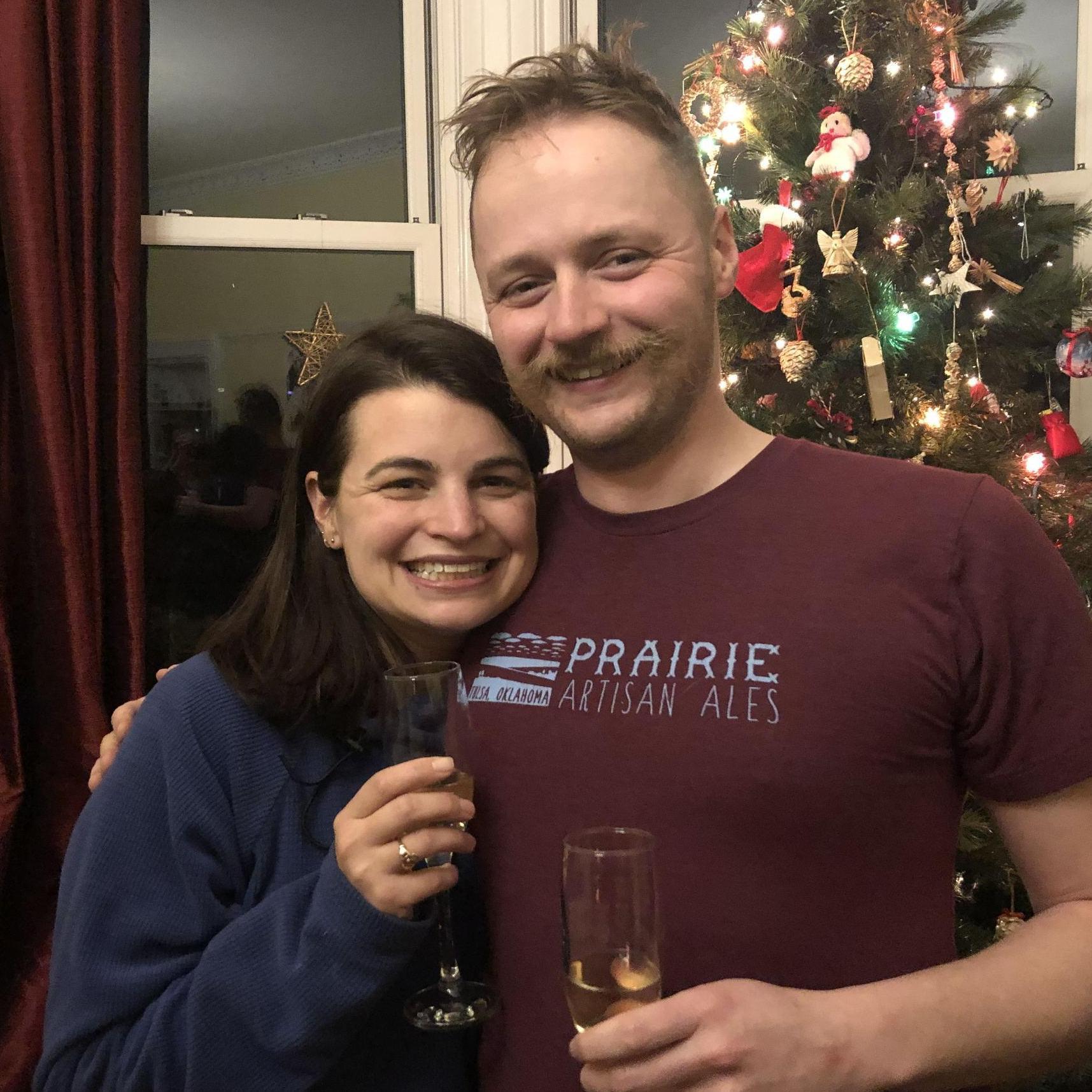 The night we got engaged!