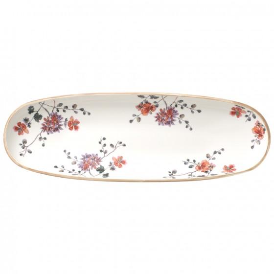 Artesano Provençal Verdure Oval Fruit Bowl 21 1/2 in