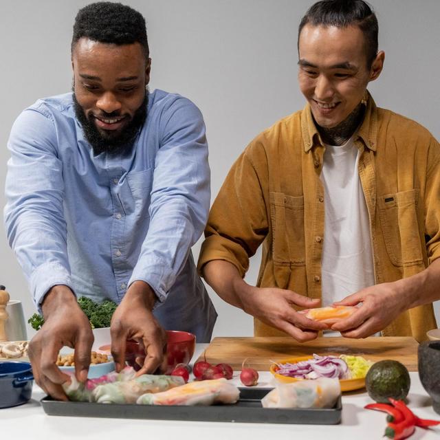 Cooking Lesson For Ryan and Div