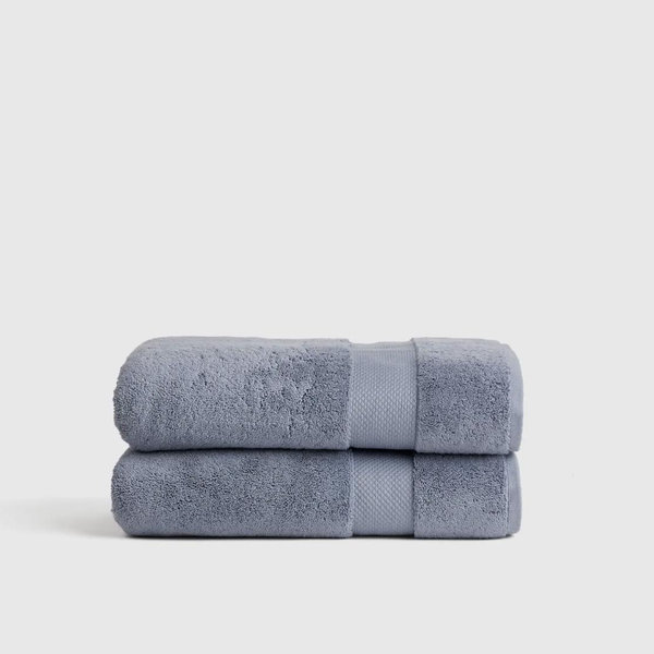 Turkish Ultra Plush Bath Towel (Set of 2) - Mineral