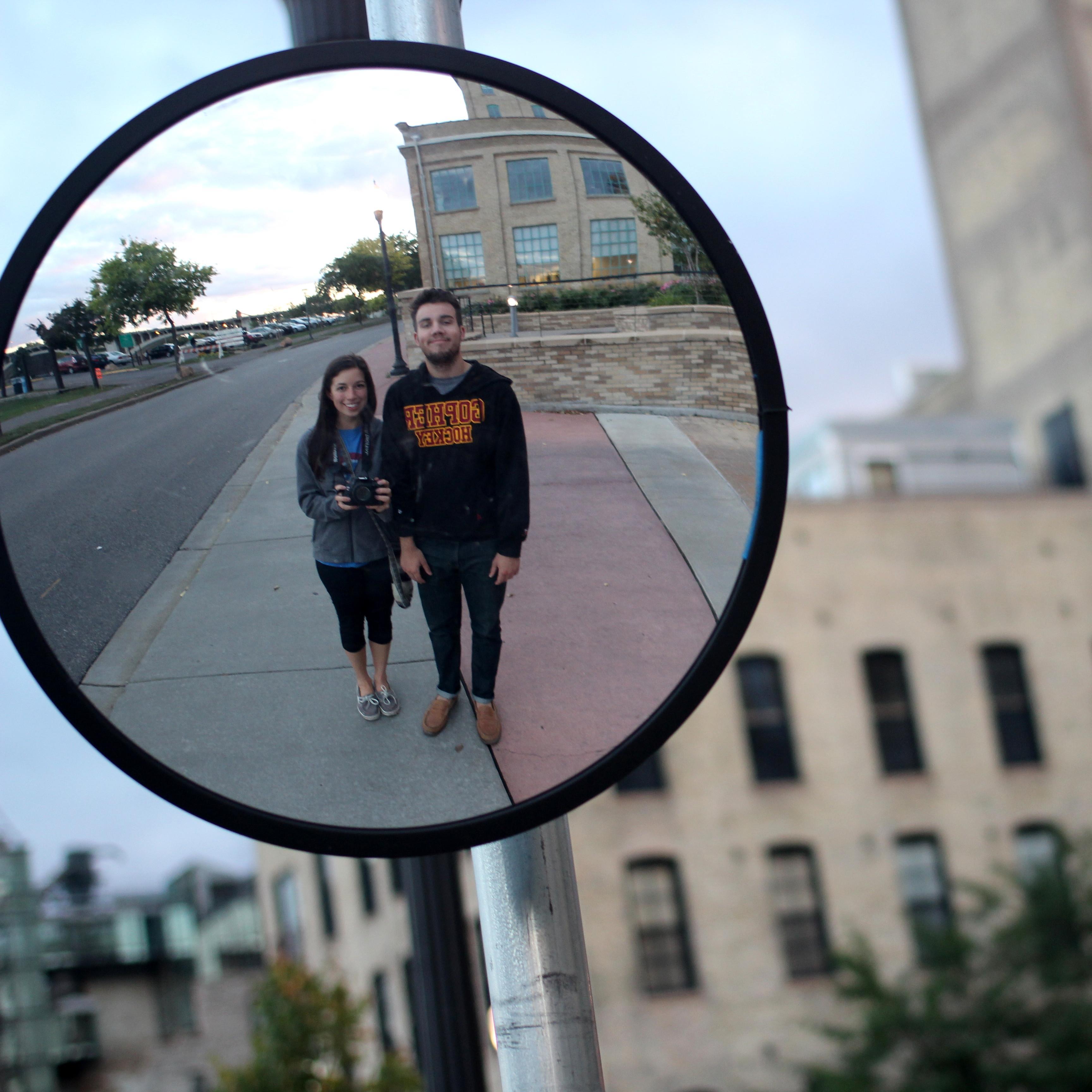 Walks around the city. Fall-13.