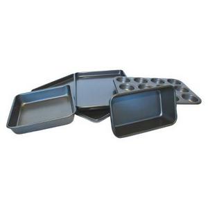 Chloe's Kitchen 5pc Carbon Steel Bakeware Set